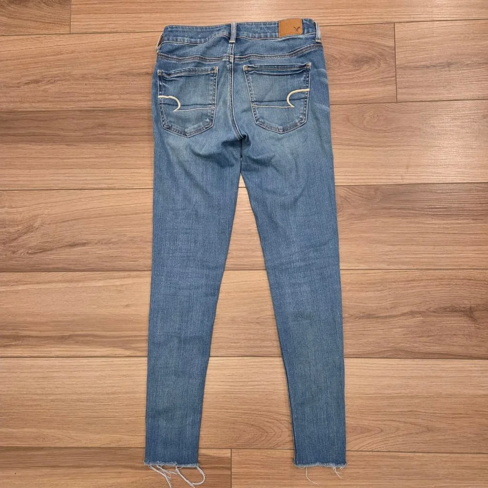 Women's American Eagle Outfitters Blue Jeggings Size 4